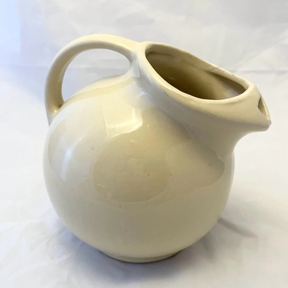 Shawnee Ball Pitcher, Fruit Pattern, No. 80, 1950s Vintage Pottery EUC